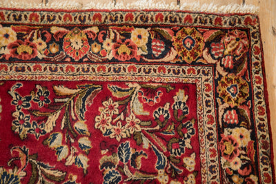 4x6.5 Vintage German Sarouk Rug