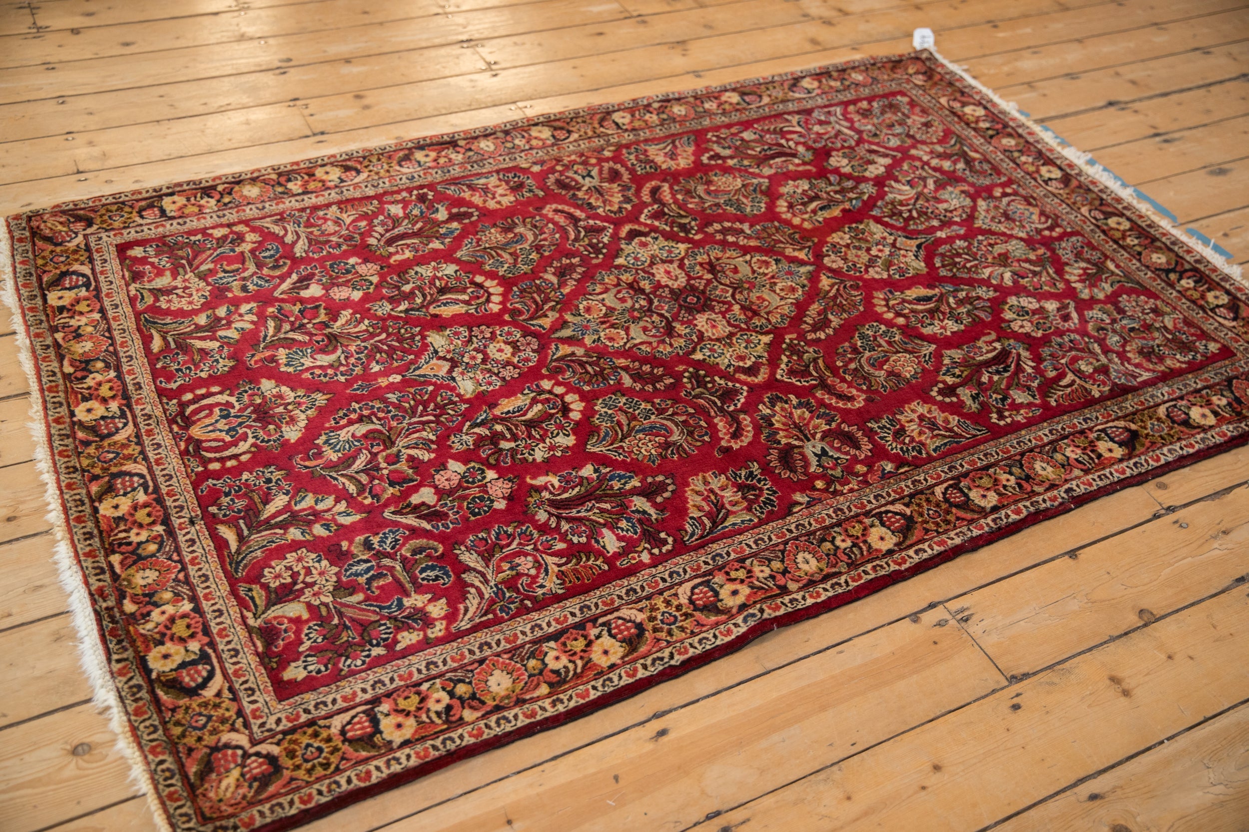 4x6.5 Vintage German Sarouk Rug