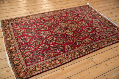 4x6.5 Vintage German Sarouk Rug