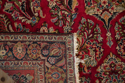 4x6.5 Vintage German Sarouk Rug