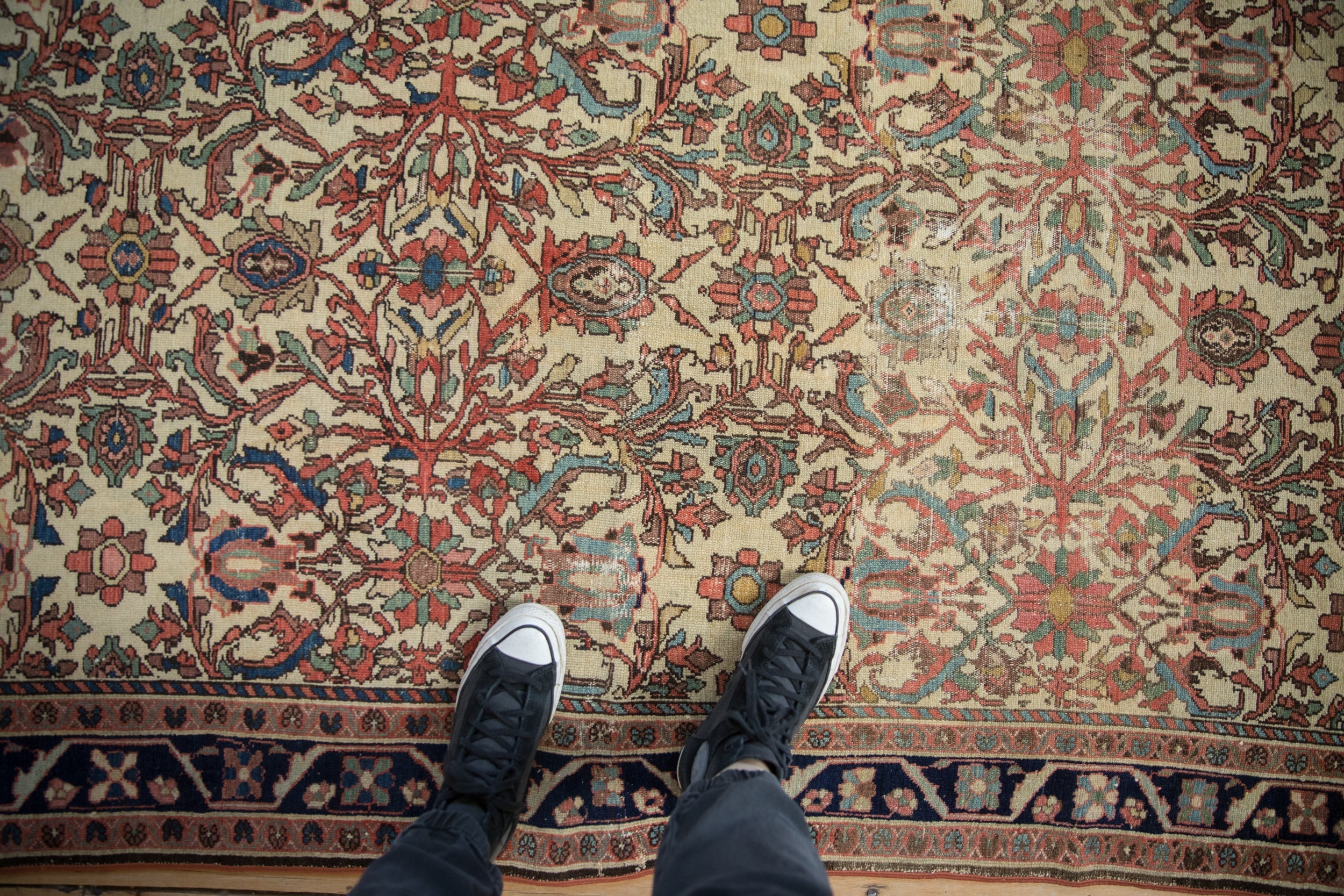 4x7 Antique Fine Malayer Rug by Old New House® - product image 2 for Resin Society