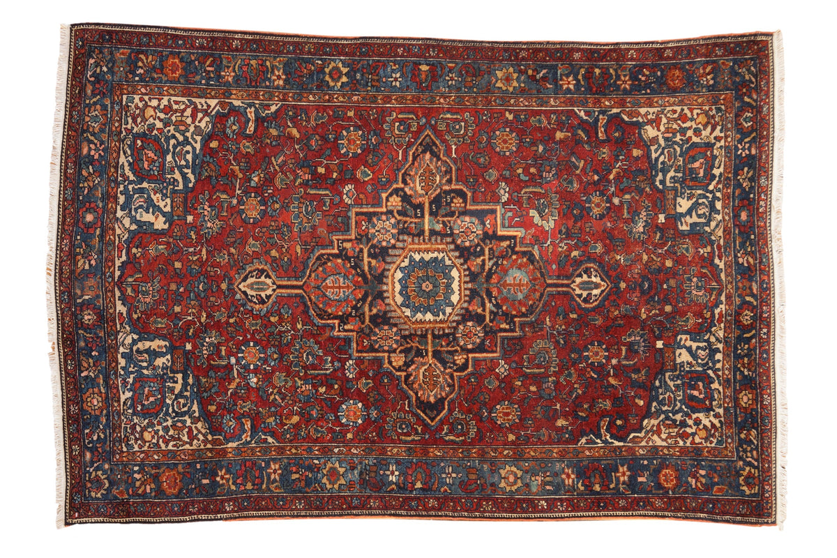 4.5x6 Antique Fine Malayer Rug by Old New House® - main product image for Resin Society