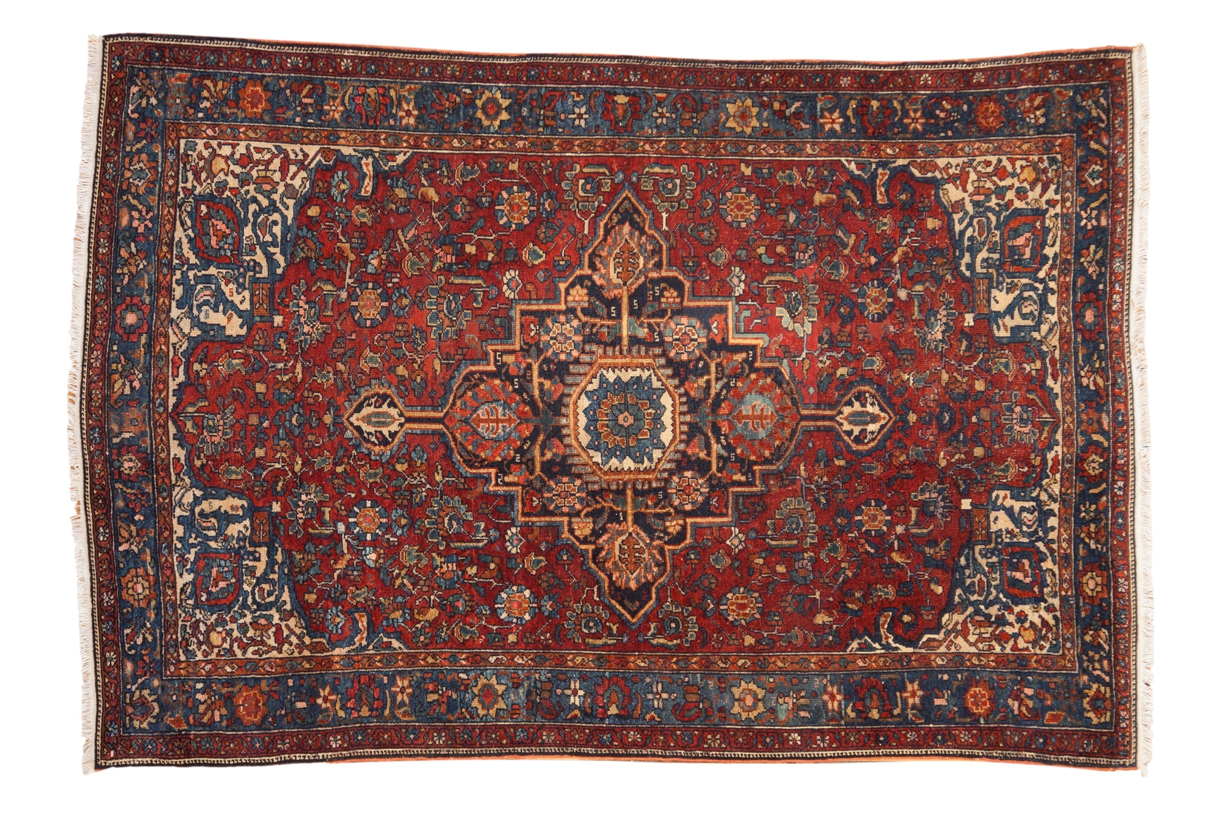 4.5x6 Antique Fine Malayer Rug by Old New House® - main product image for Resin Society