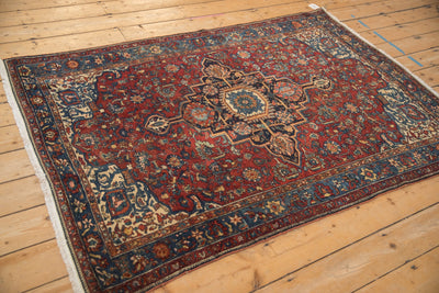4.5x6 Antique Fine Malayer Rug by Old New House® - product image 6 for Resin Society