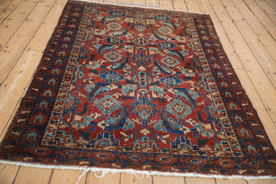4.5x6 Antique Fine Malayer Rug by Old New House® - product image 4 for Resin Society