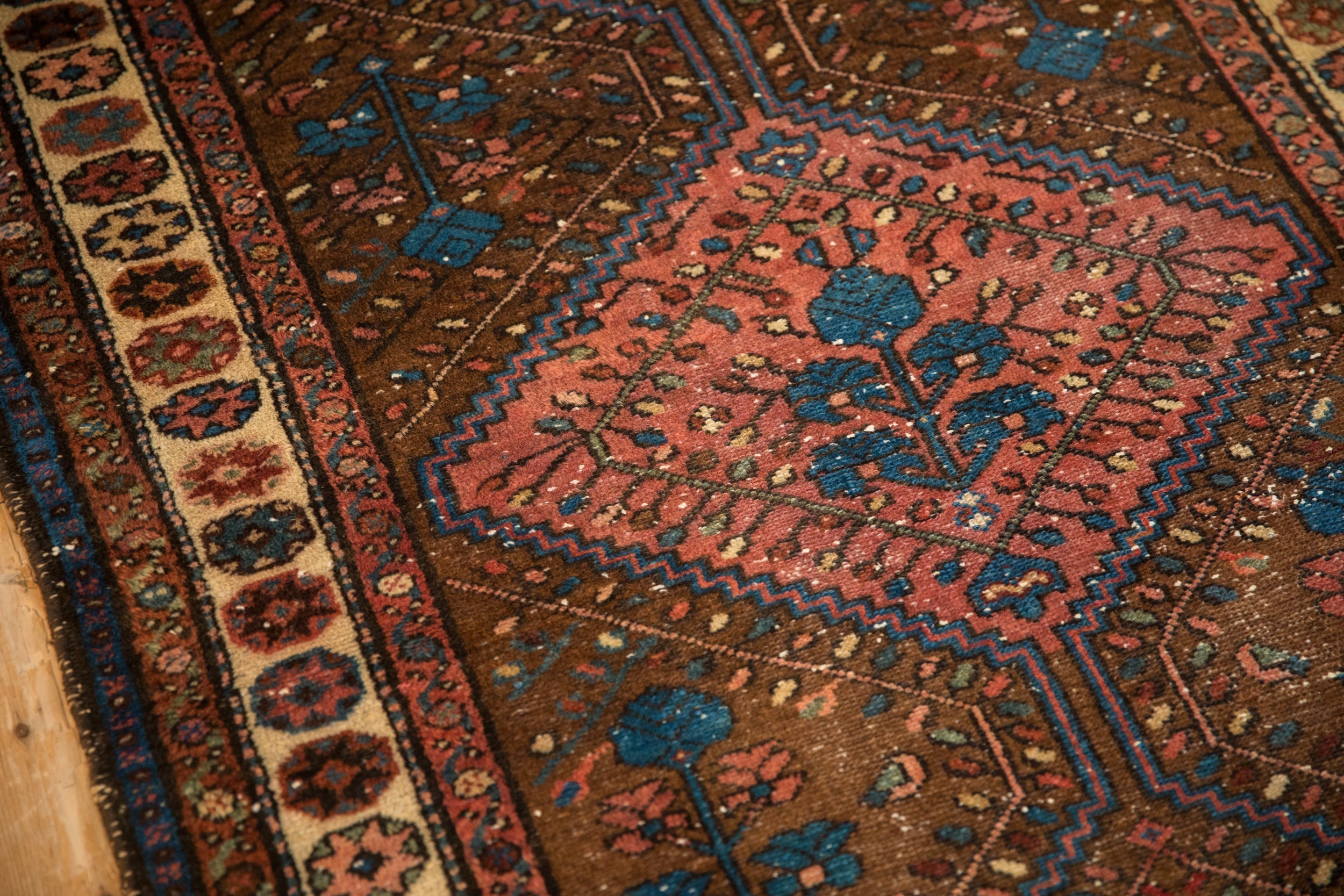 3.5x6.5 Vintage Kurdish Hamadan Rug by Old New House® - product image 6 for Resin Society