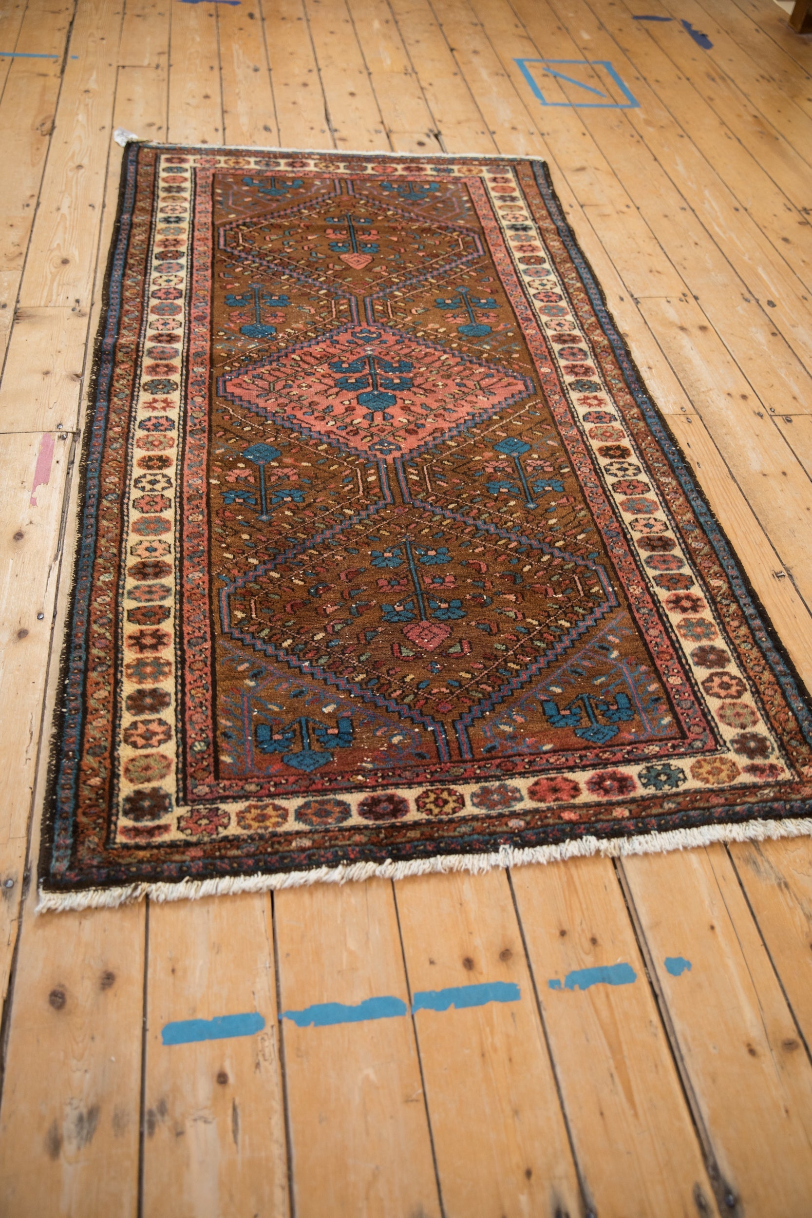3.5x6.5 Vintage Kurdish Hamadan Rug by Old New House® - product image 7 for Resin Society