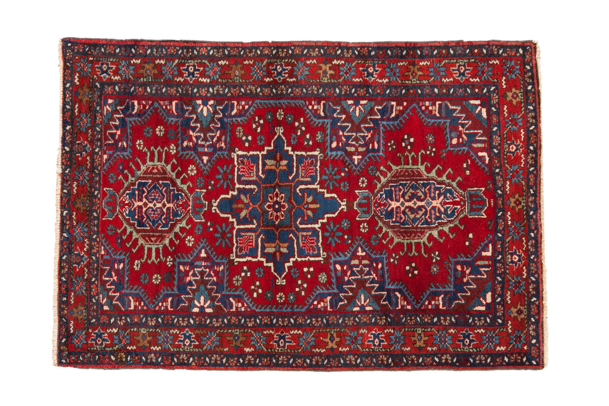 3x4.5 Vintage Fine Karaja Rug by Old New House® - main product image for Resin Society