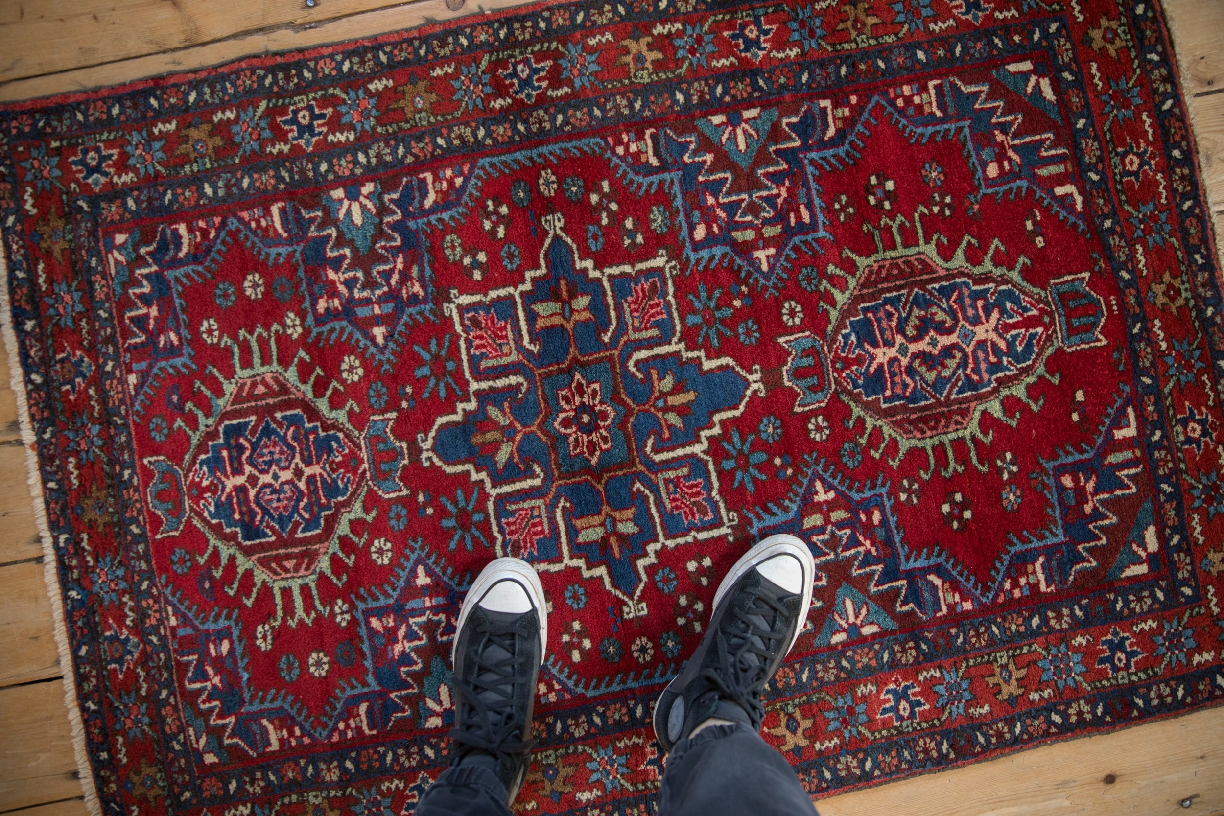 3x4.5 Vintage Fine Karaja Rug by Old New House® - product image 2 for Resin Society