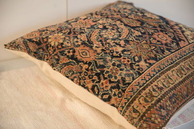XL Vintage Rug Fragment Pillow 24x24