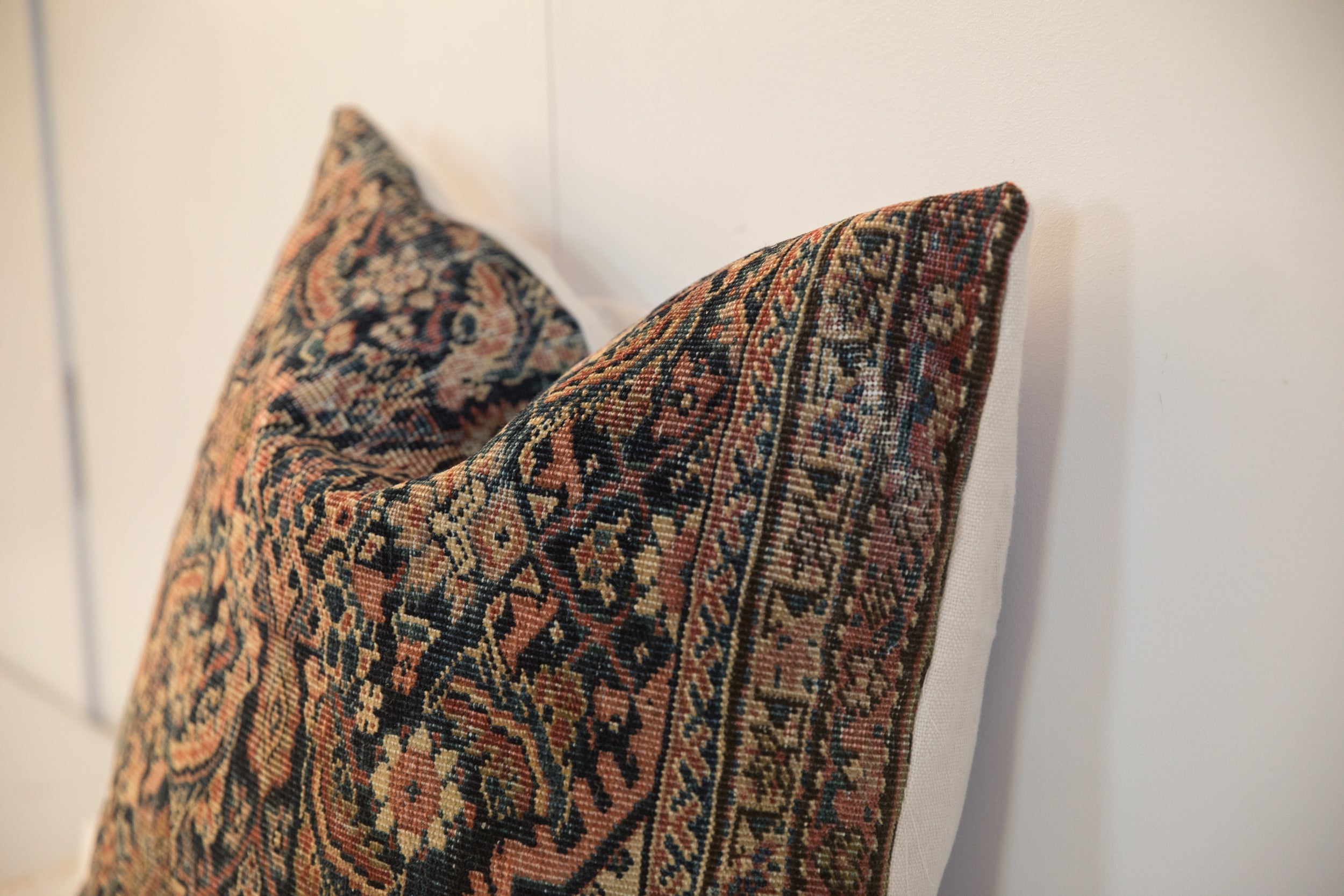 XL Vintage Rug Fragment Pillow 24x24