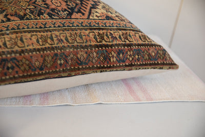 XL Vintage Rug Fragment Pillow 24x24