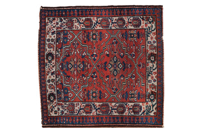 2.5x3 Vintage Malayer Square Rug by Old New House® - main product image for Resin Society