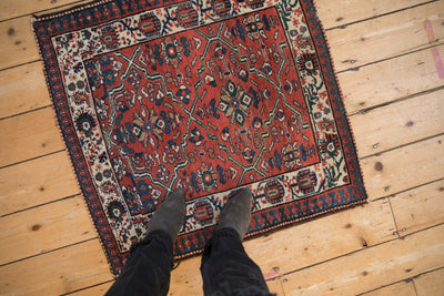 2.5x3 Vintage Malayer Square Rug by Old New House® - product image 2 for Resin Society