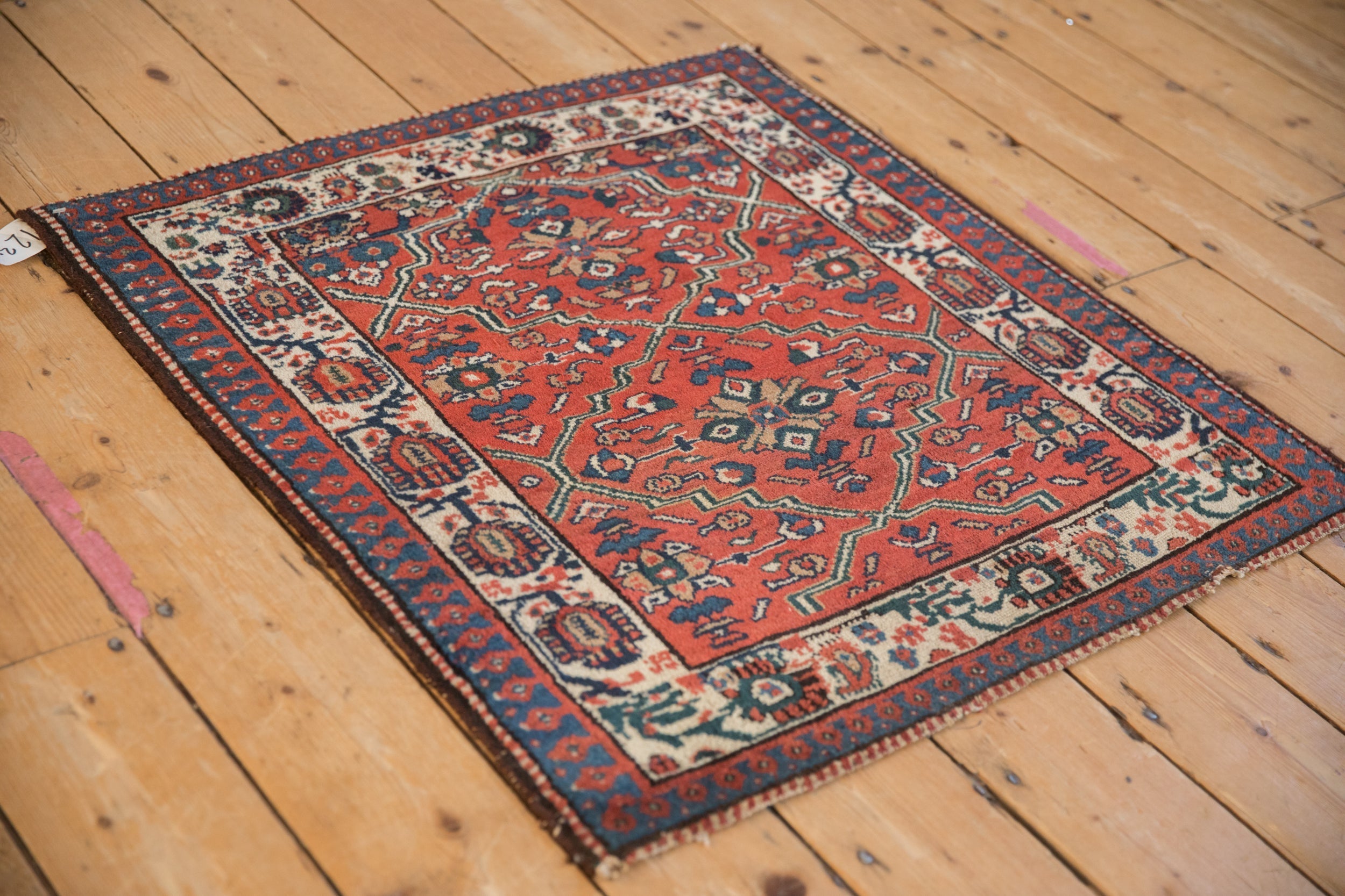 2.5x3 Vintage Malayer Square Rug by Old New House® - product image 3 for Resin Society