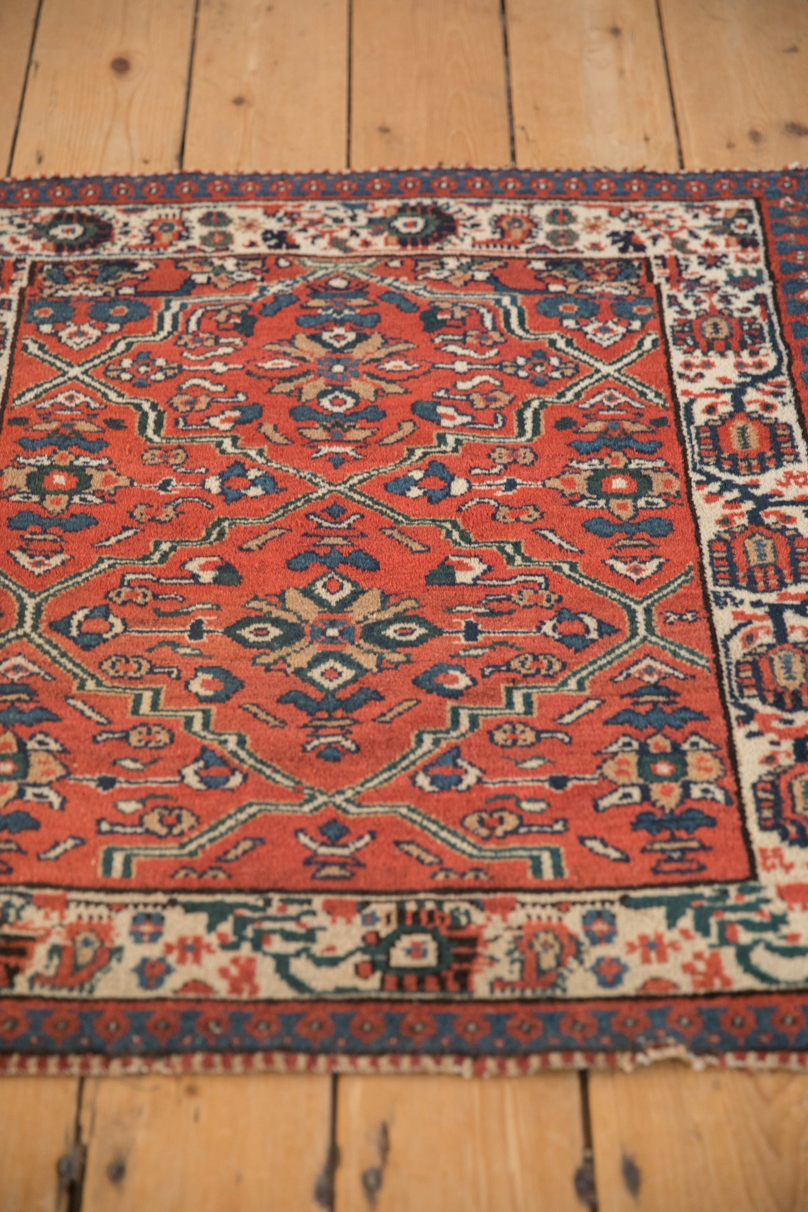 2.5x3 Vintage Malayer Square Rug by Old New House® - product image 4 for Resin Society