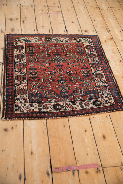 2.5x3 Vintage Malayer Square Rug by Old New House® - product image 5 for Resin Society