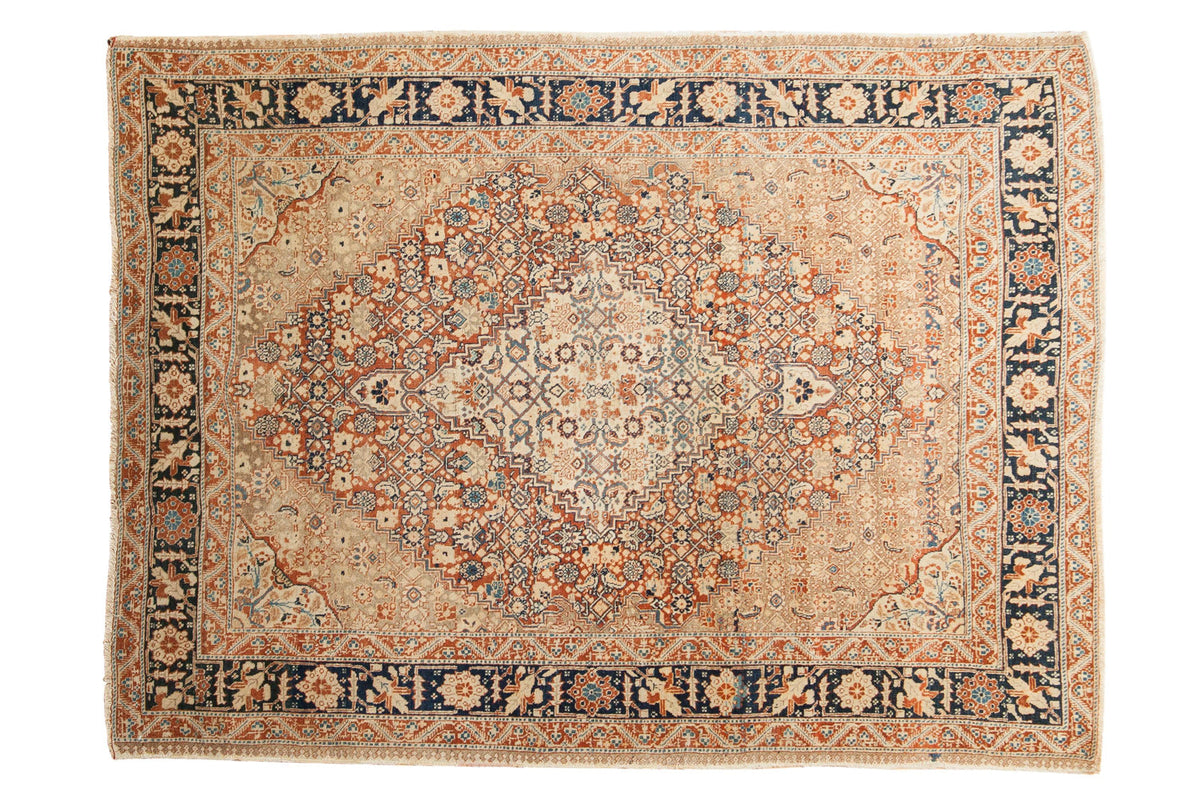 4x6 Fine Antique Tabriz Area Rug by Old New House® - main product image for Resin Society