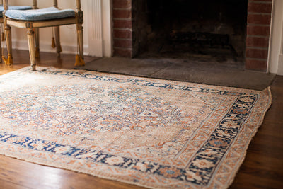 4x6 Fine Antique Tabriz Area Rug by Old New House® - product image 2 for Resin Society