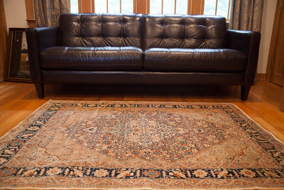 4x6 Fine Antique Tabriz Area Rug by Old New House® - product image 8 for Resin Society