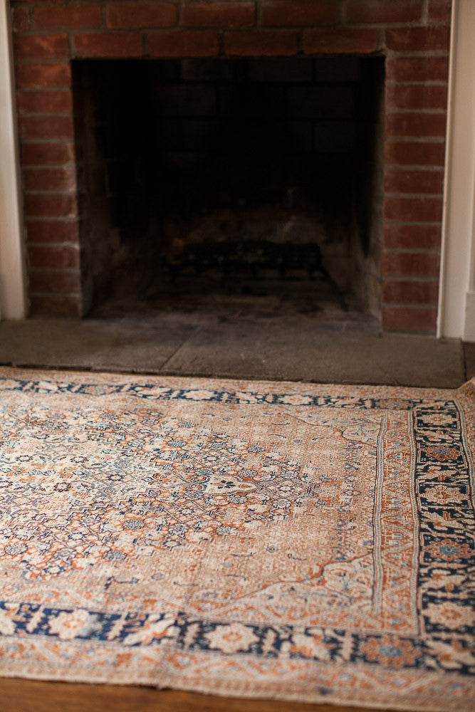 4x6 Fine Antique Tabriz Area Rug by Old New House® - product image 5 for Resin Society