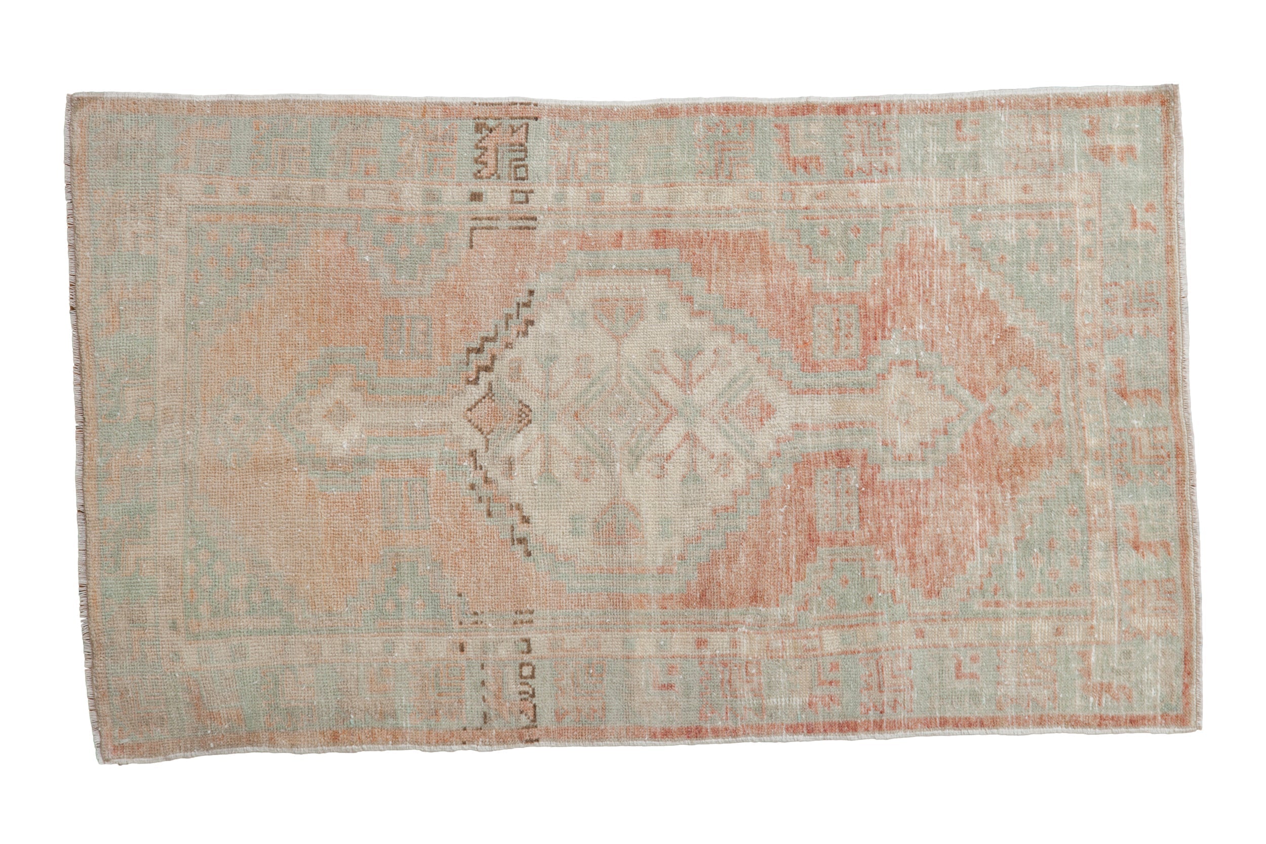 2.5x4.5 Vintage Distressed Oushak Rug by Old New House® - main product image for Resin Society