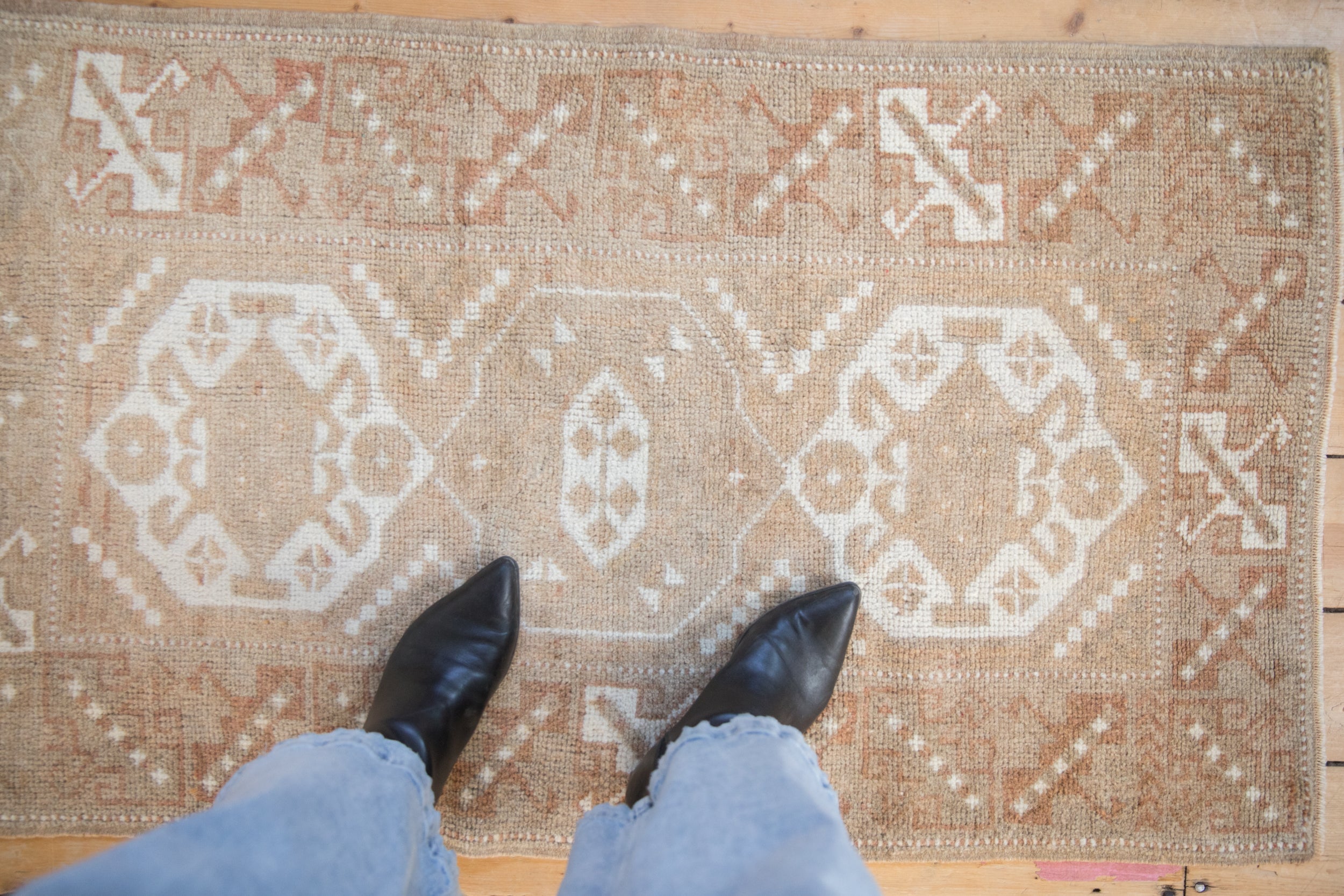 2.5x4 Vintage Distressed Melas Rug by Old New House® - product image 2 for Resin Society