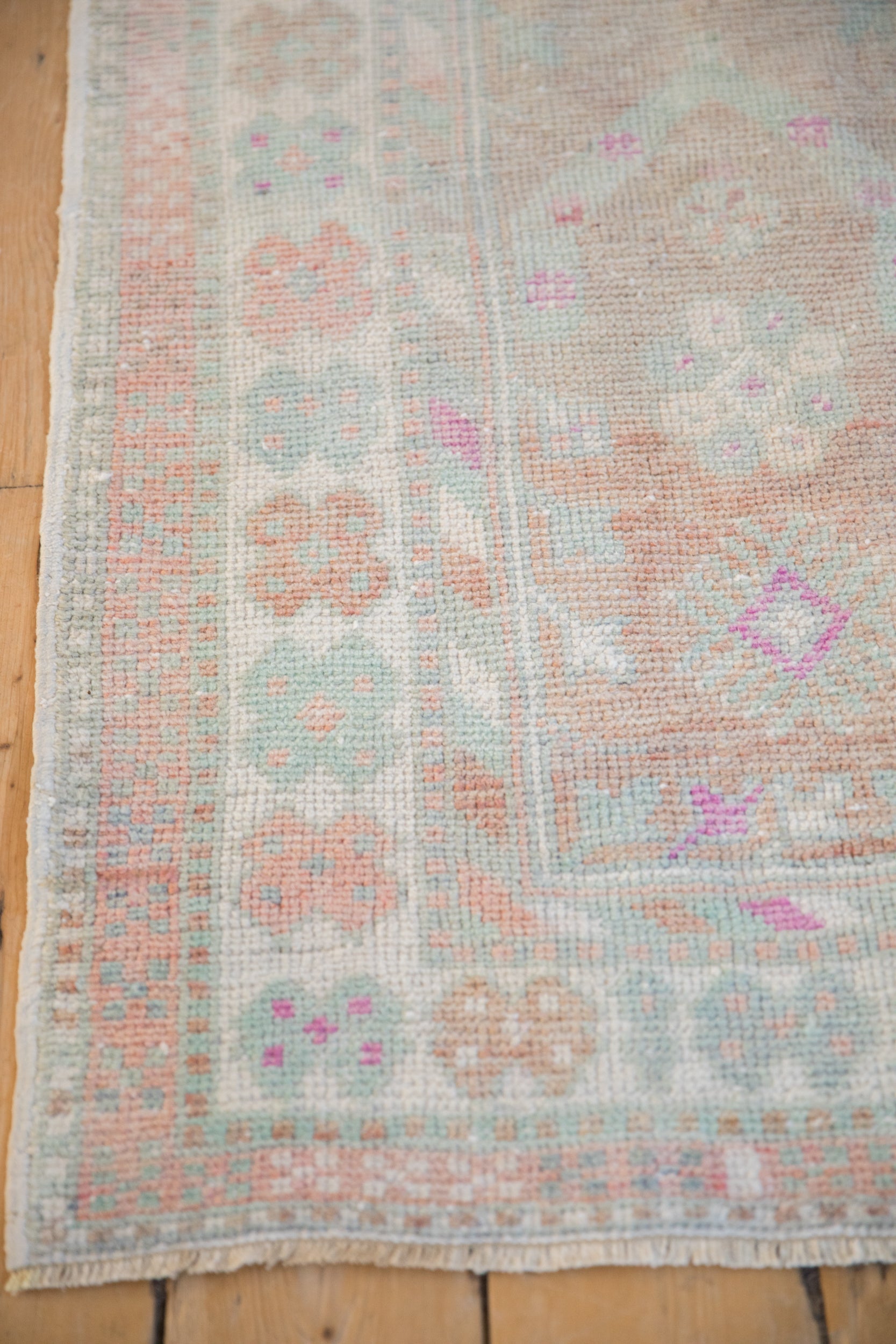 2.5x4.5 Vintage Distressed Oushak Rug by Old New House® - product image 5 for Resin Society