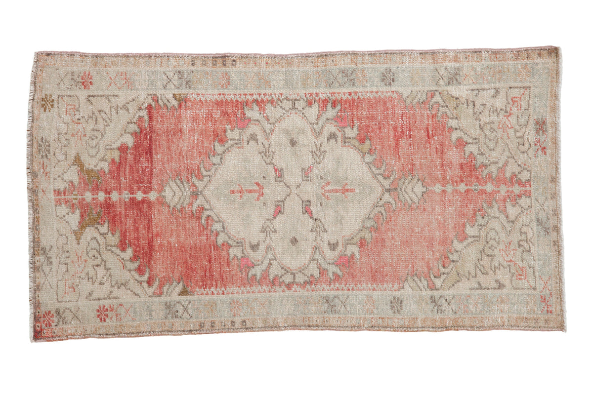 2.5x5 Vintage Distressed Oushak Rug Runner by Old New House® - main product image for Resin Society