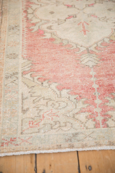 2.5x5 Vintage Distressed Oushak Rug Runner by Old New House® - product image 5 for Resin Society
