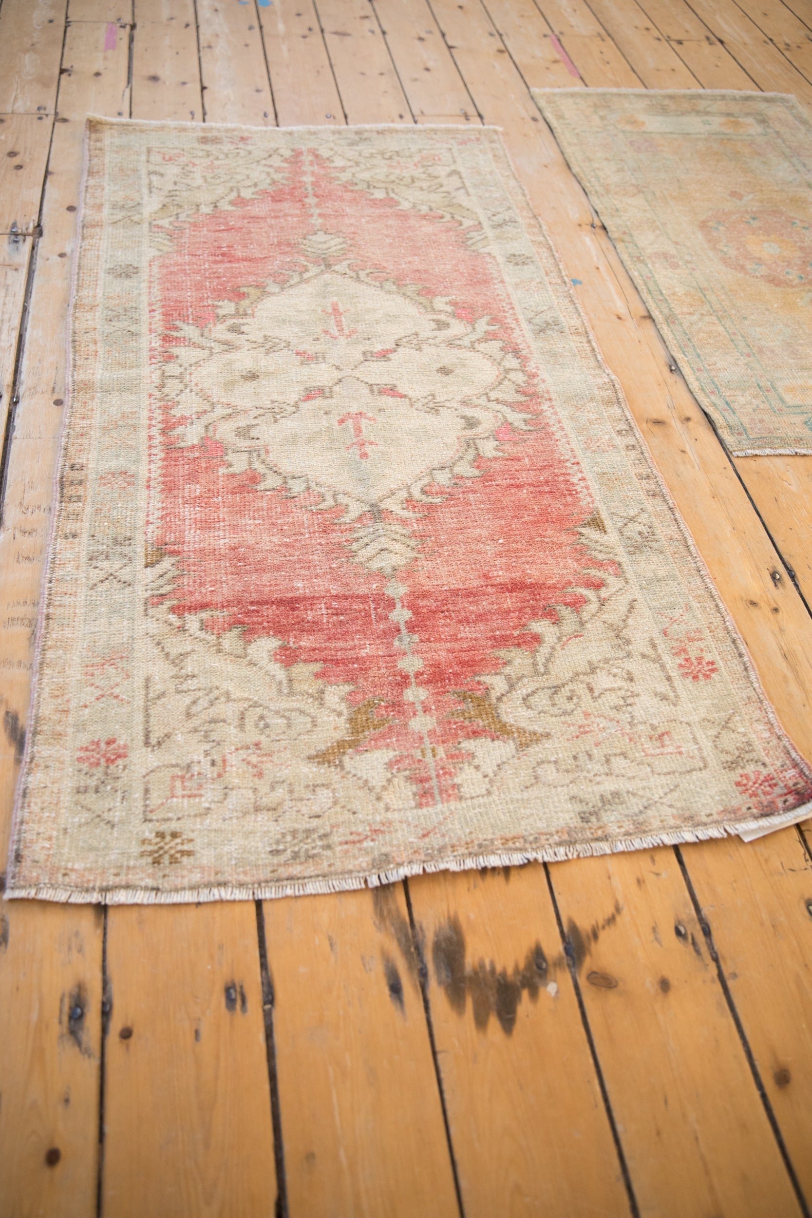 2.5x5 Vintage Distressed Oushak Rug Runner by Old New House® - product image 7 for Resin Society