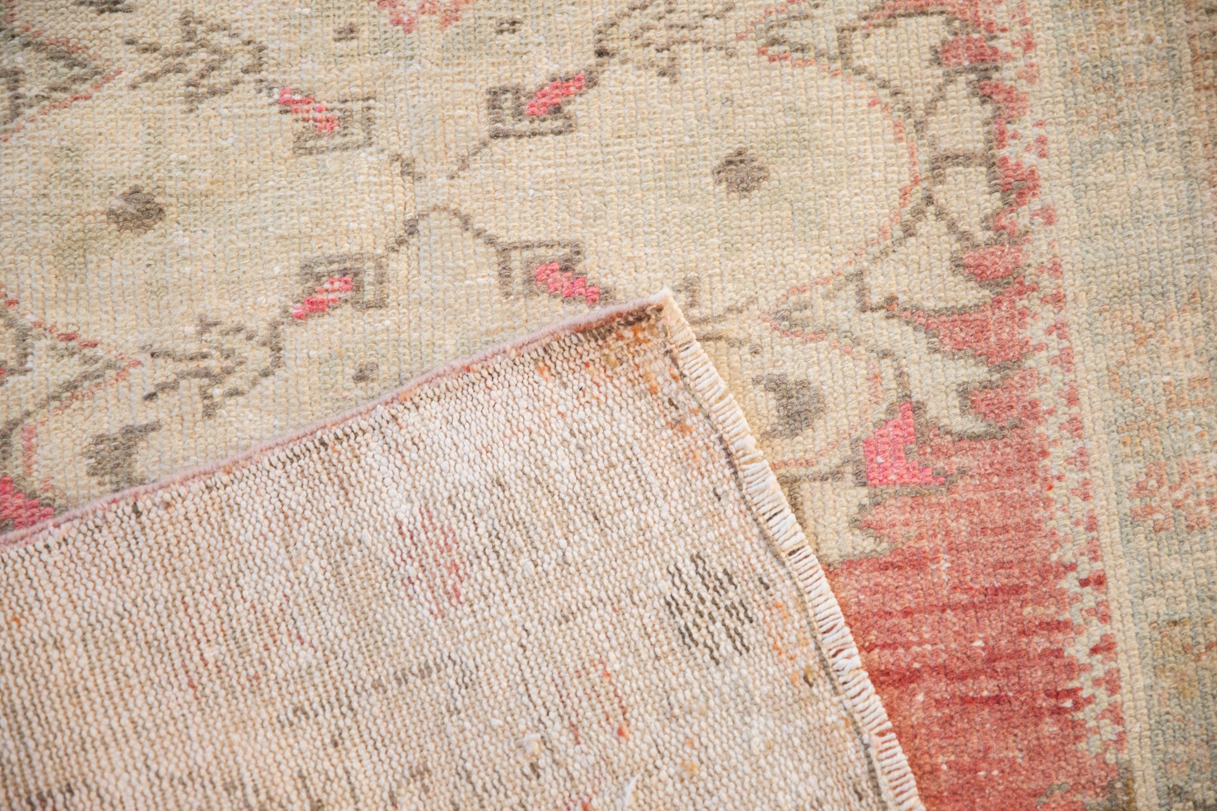 2.5x5 Vintage Distressed Oushak Rug Runner by Old New House® - product image 10 for Resin Society