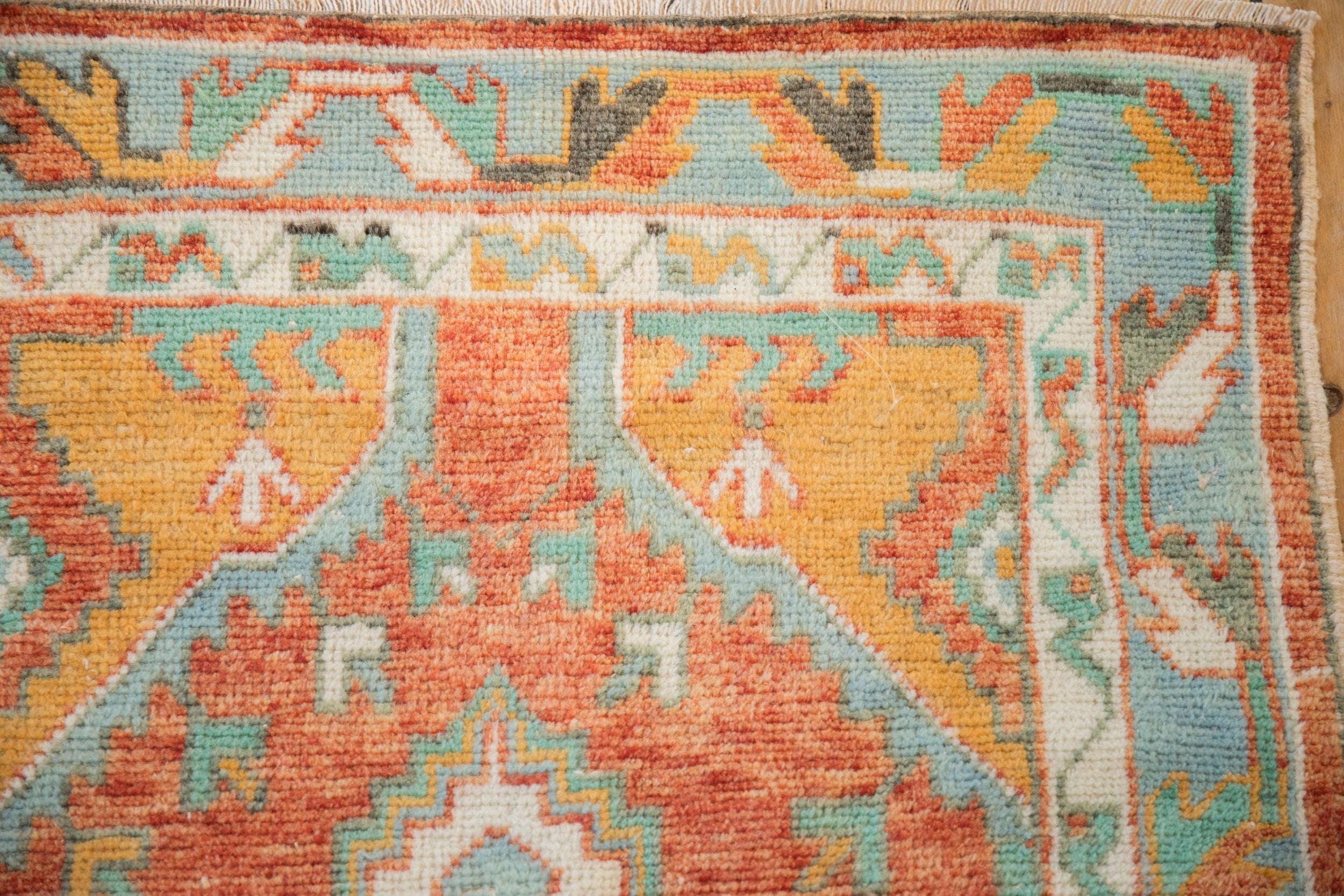 2.5x5.5 Vintage Oushak Rug Runner by Old New House® - product image 4 for Resin Society