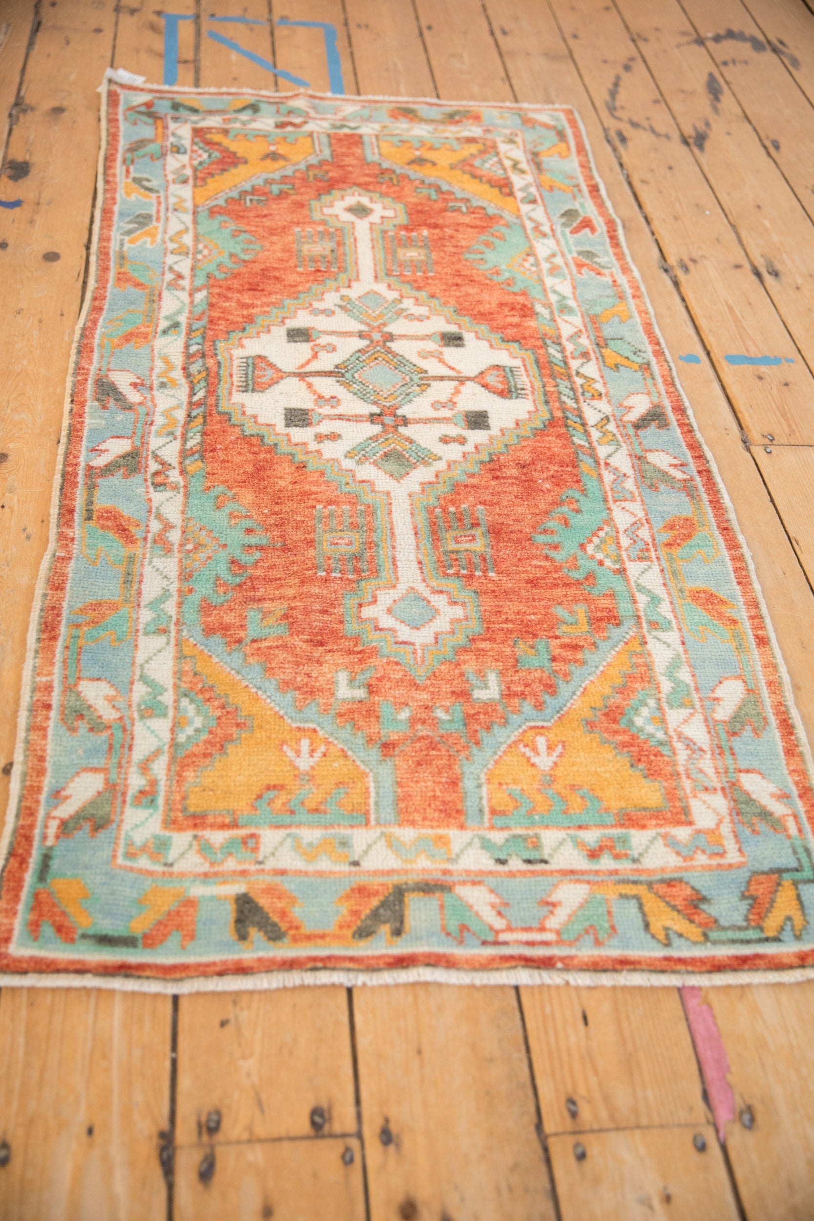2.5x5.5 Vintage Oushak Rug Runner by Old New House® - product image 5 for Resin Society