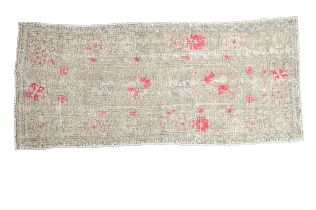 2.5x6 Vintage Distressed Oushak Rug Runner by Old New House® - main product image for Resin Society