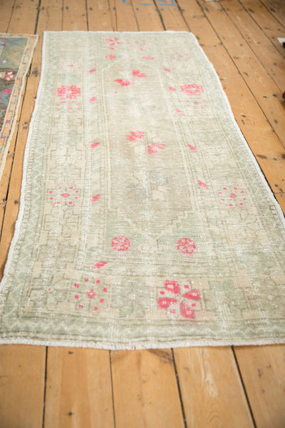 2.5x6 Vintage Distressed Oushak Rug Runner by Old New House® - product image 4 for Resin Society