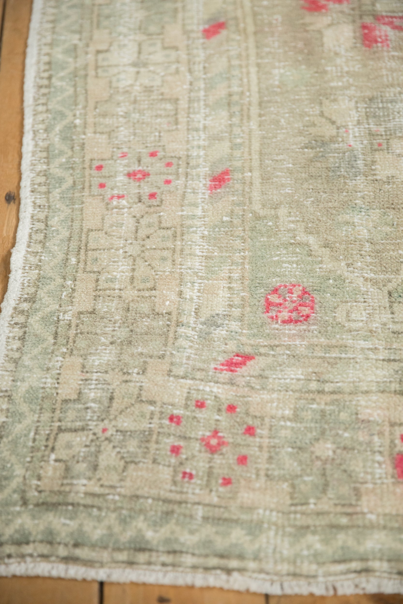 2.5x6 Vintage Distressed Oushak Rug Runner by Old New House® - product image 5 for Resin Society