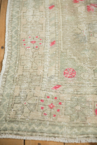 2.5x6 Vintage Distressed Oushak Rug Runner by Old New House® - product image 5 for Resin Society