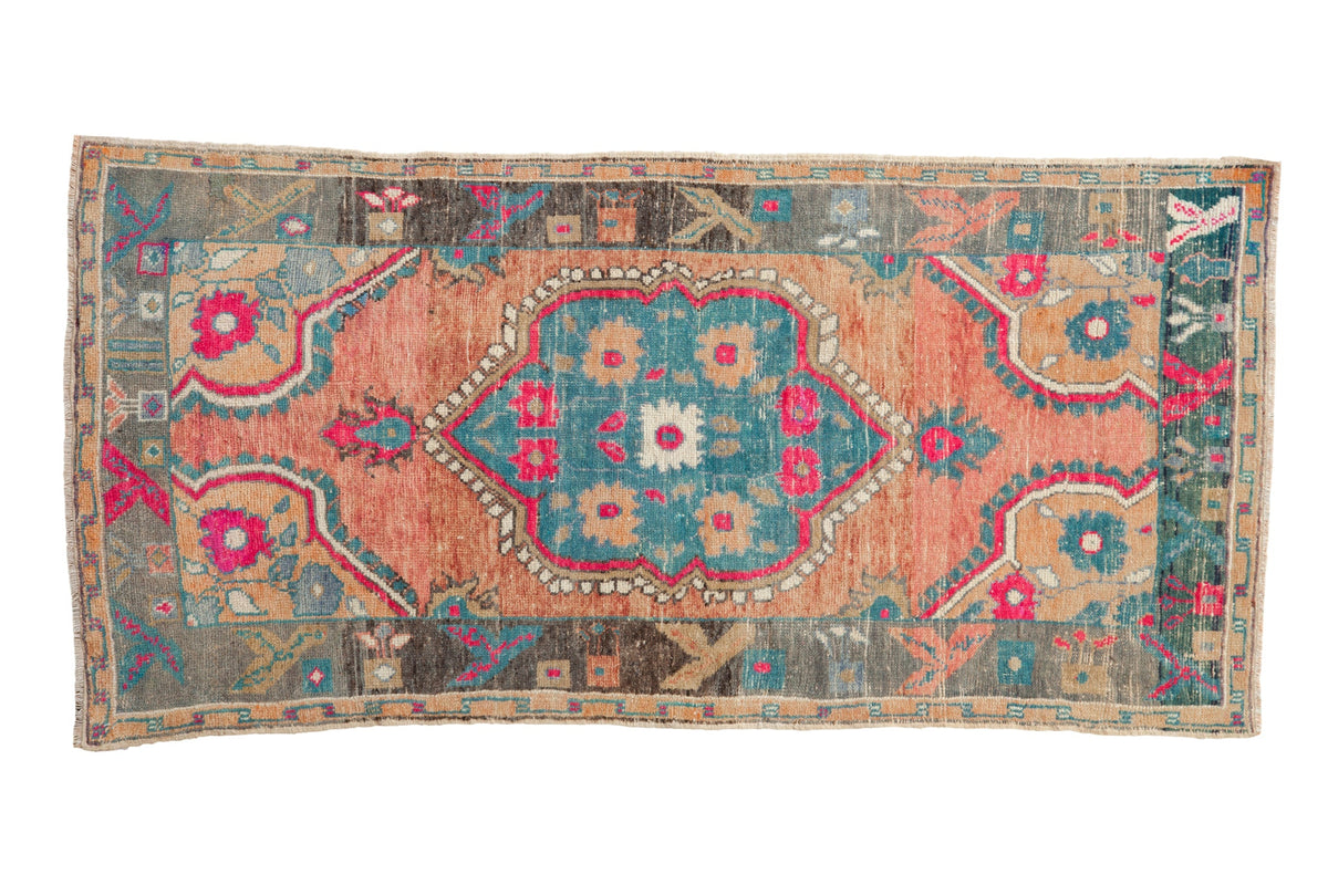 3x5.5 Vintage Distressed Oushak Rug by Old New House® - main product image for Resin Society