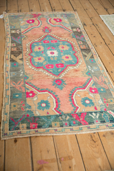 3x5.5 Vintage Distressed Oushak Rug by Old New House® - product image 5 for Resin Society