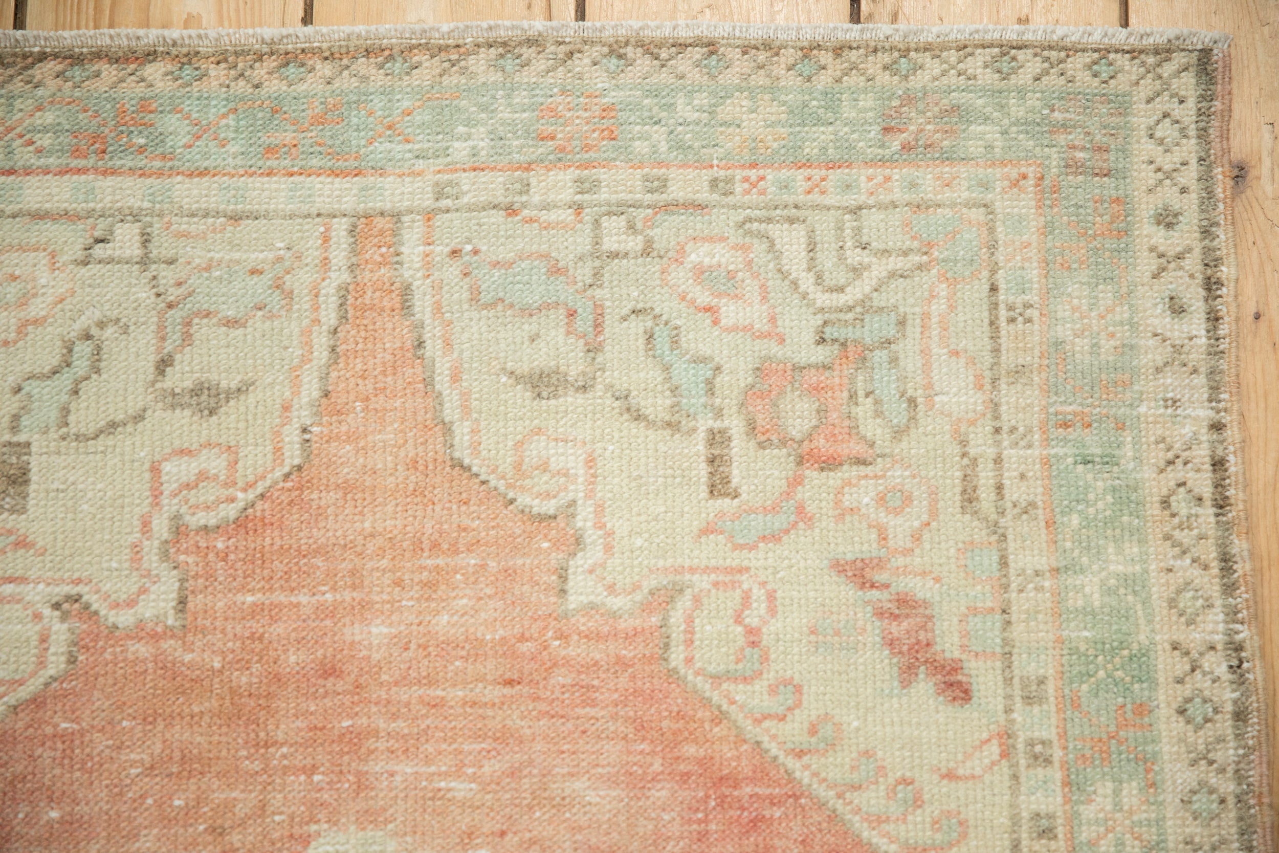 3x5.5 Vintage Distressed Oushak Rug by Old New House® - product image 3 for Resin Society