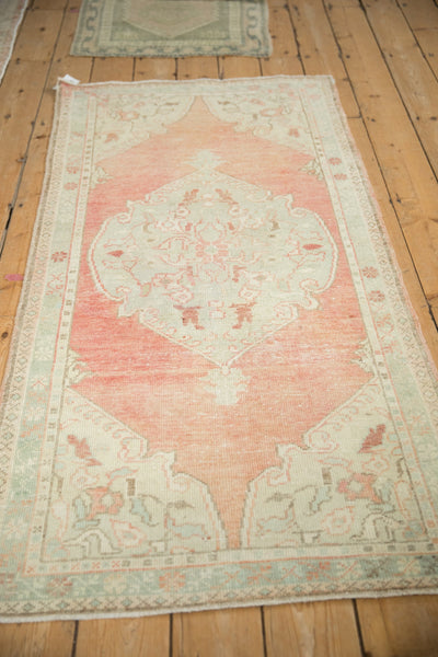 3x5.5 Vintage Distressed Oushak Rug by Old New House® - product image 4 for Resin Society