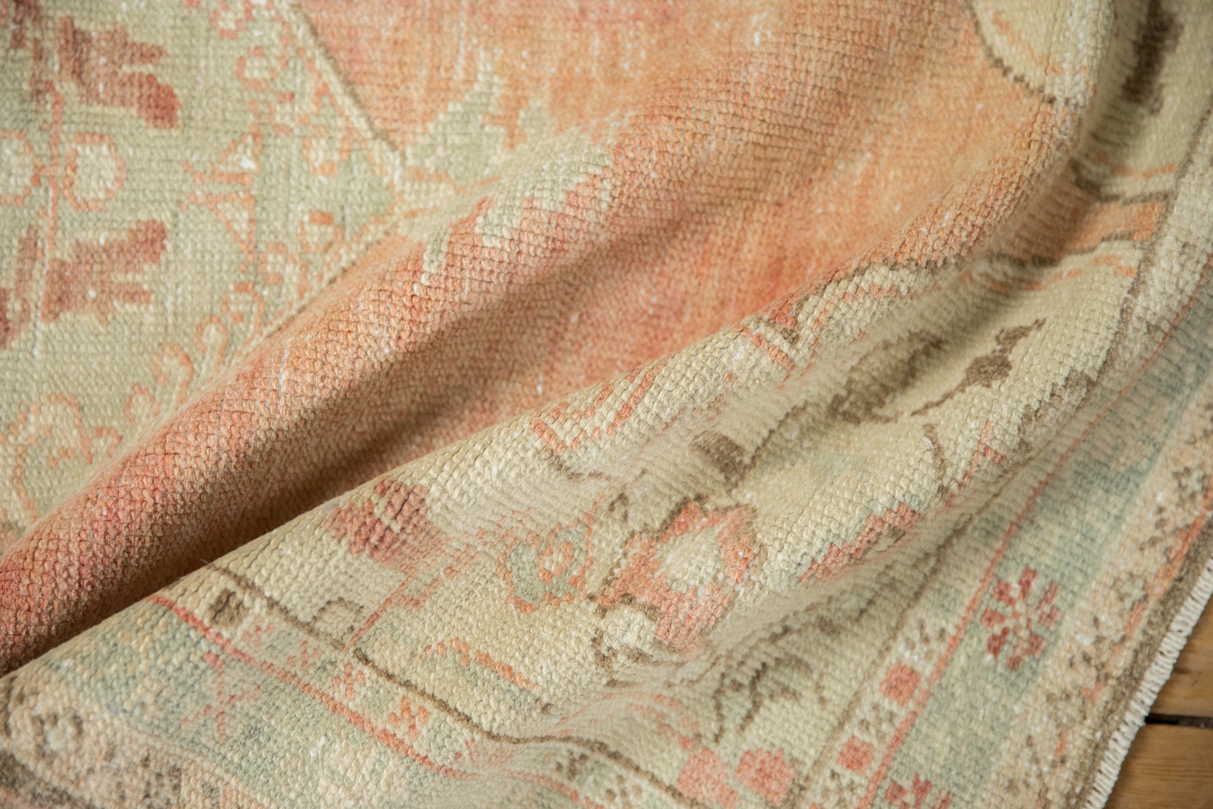 3x5.5 Vintage Distressed Oushak Rug by Old New House® - product image 9 for Resin Society