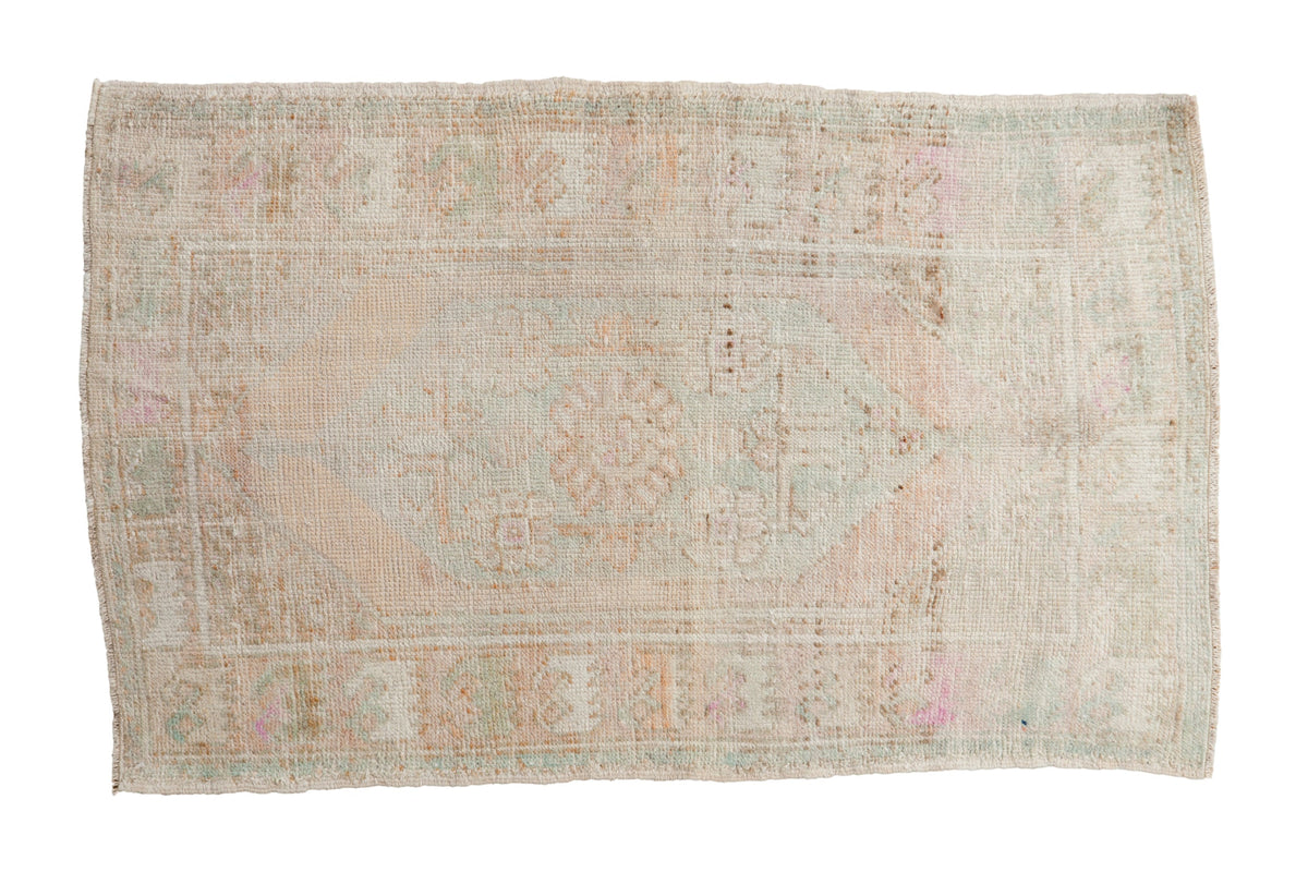 3x4.5 Vintage Distressed Oushak Rug by Old New House® - main product image for Resin Society