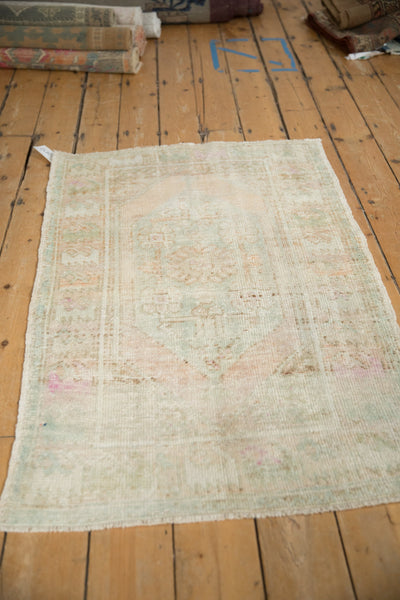 3x4.5 Vintage Distressed Oushak Rug by Old New House® - product image 4 for Resin Society