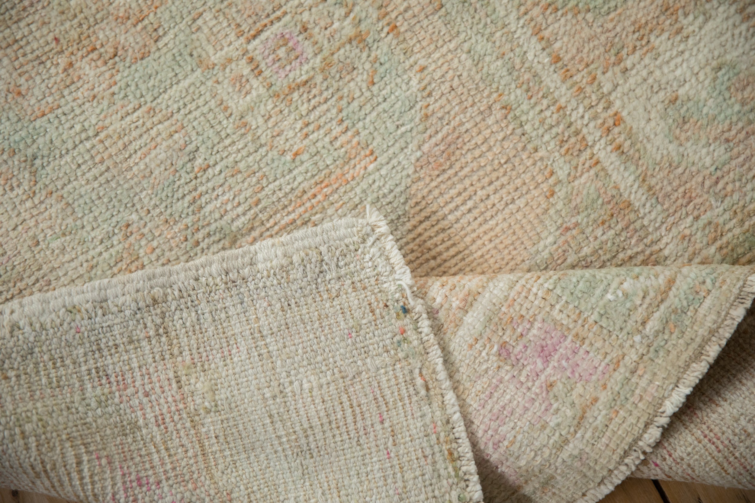 3x4.5 Vintage Distressed Oushak Rug by Old New House® - product image 9 for Resin Society