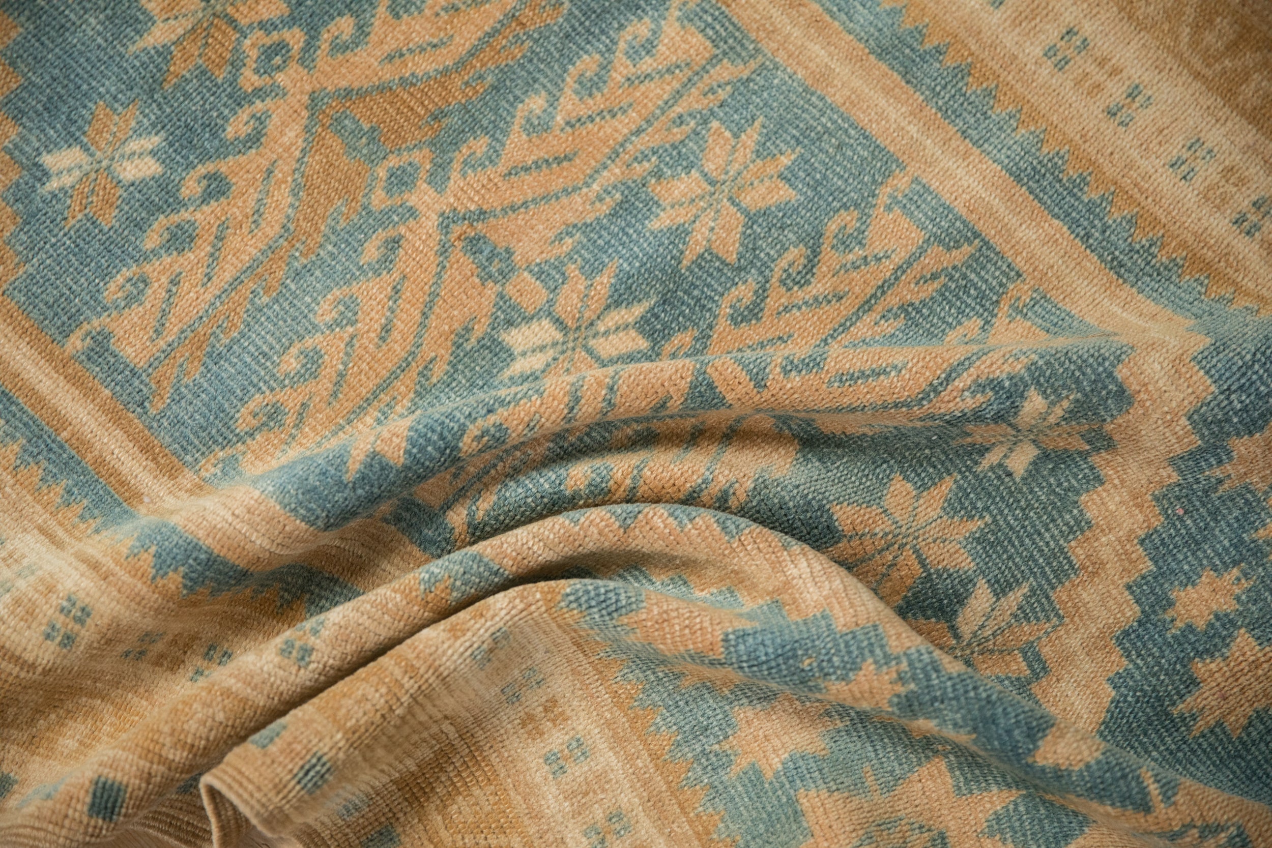 2.5x4 Vintage Distressed Oushak Rug by Old New House® - product image 8 for Resin Society