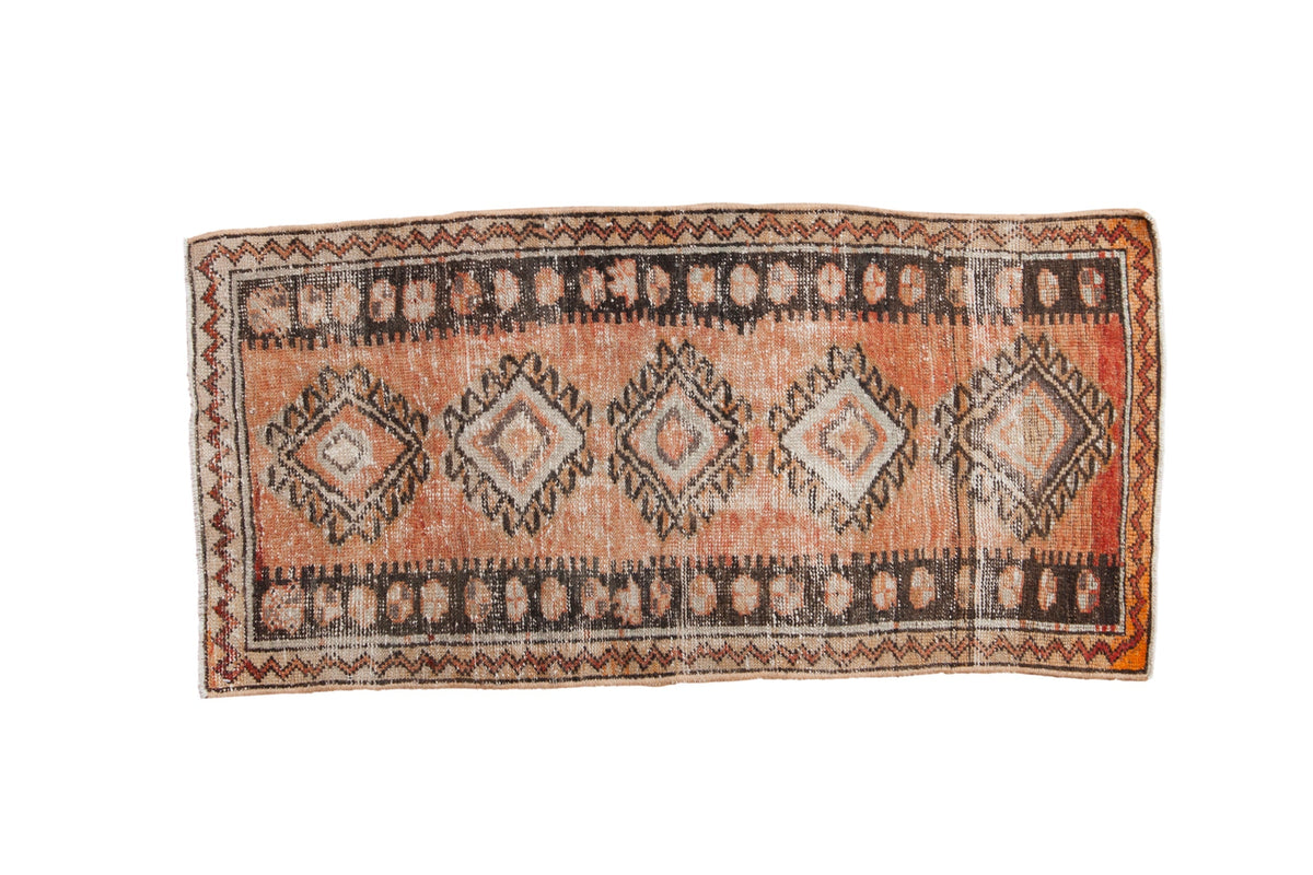 2x4.5 Vintage Distressed Oushak Rug Runner by Old New House® - main product image for Resin Society