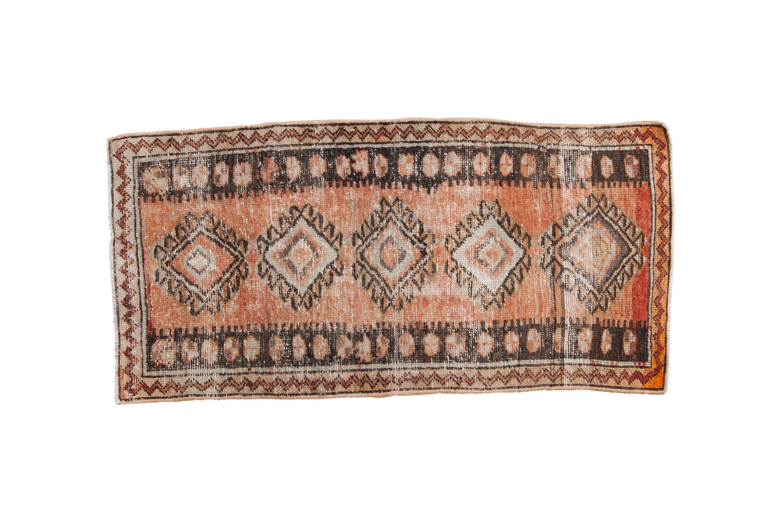 2x4.5 Vintage Distressed Oushak Rug Runner by Old New House® - main product image for Resin Society