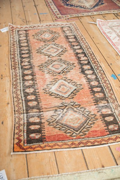 2x4.5 Vintage Distressed Oushak Rug Runner by Old New House® - product image 4 for Resin Society